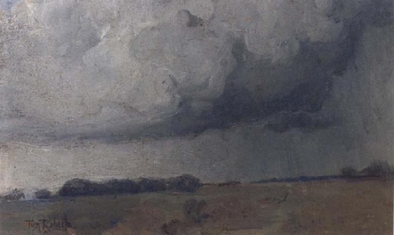 Tom roberts Storm clouds China oil painting art